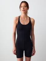 Slim Fit Short Sports Jumpsuit