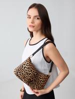 Leopar Desenli Omuz Çantası