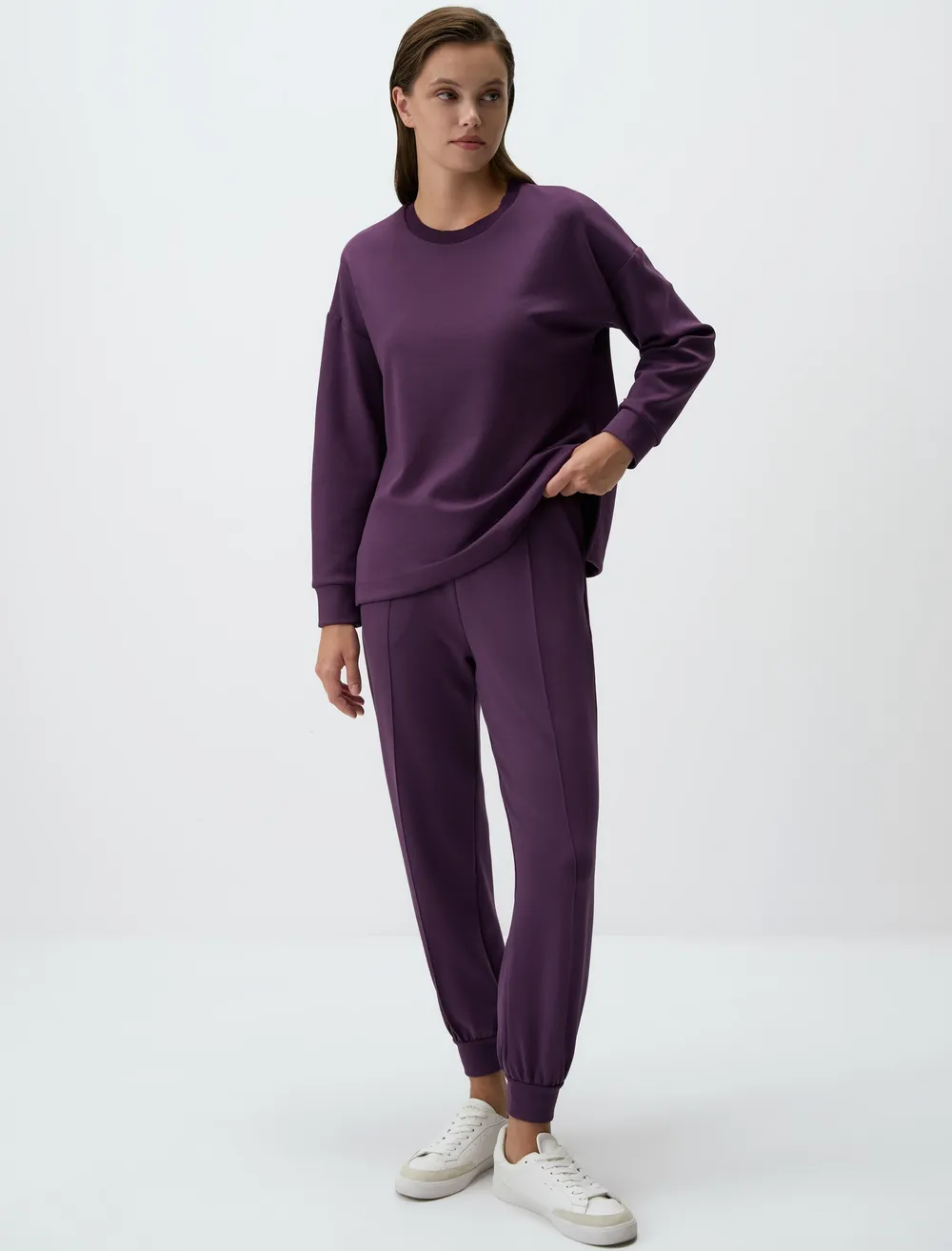 【HI FI FNK】Well Jogging Pants High Waist Slim Fit Jogger Pants with Pockets