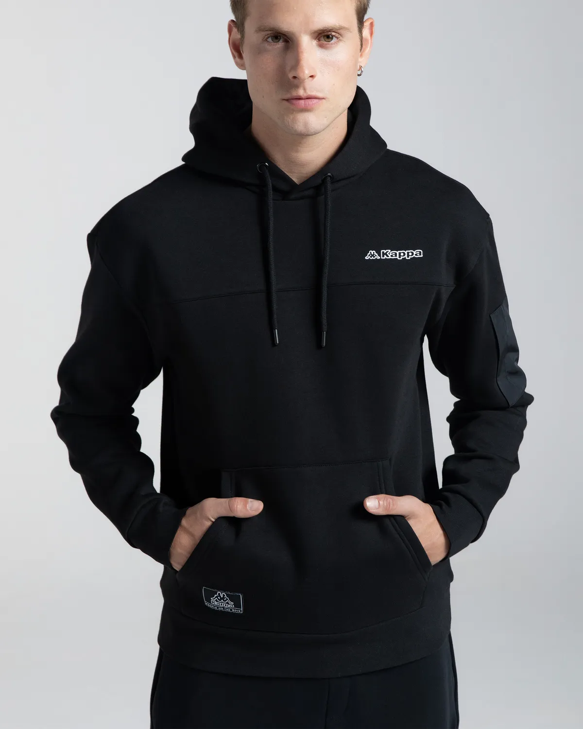 Black sales kappa sweater