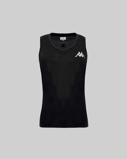 Siyah Survivor Man Poly Tank 2 Erkek Siyah Regular Fit Atlet - KAPPA® Türkiye
