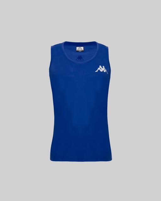 Mavi Survivor Man Poly Tank 2 Erkek Mavi Regular Fit Atlet - KAPPA® Türkiye