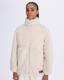Authentic Oripro Kadın Camel-Mor-Yeşil Comfort Fit Sherpa