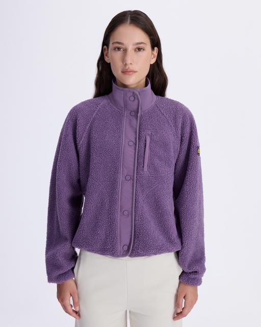 Mor Authentic Crete Kadın Mor Comfort Fit Sherpa - KAPPA® Türkiye