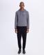 Authentic Lake Erkek Gri Regular Fit Hoodie