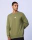Antonio Erkek Yeşil Regular Fit Sweatshirt
