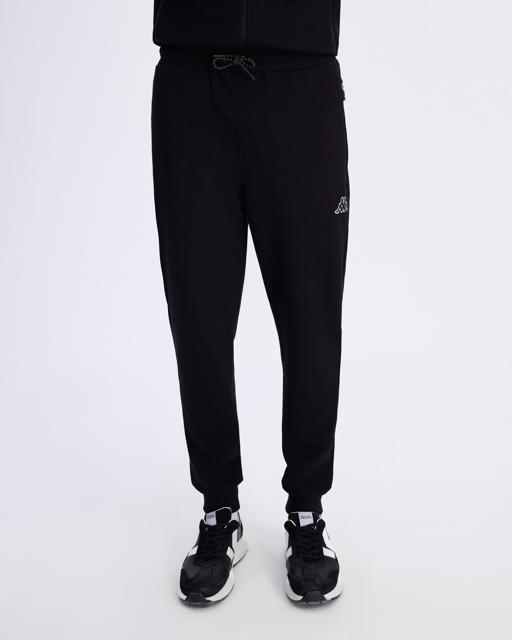 Siyah Taffarel Erkek Siyah Regular Fit Eşofman Altı - KAPPA® Türkiye