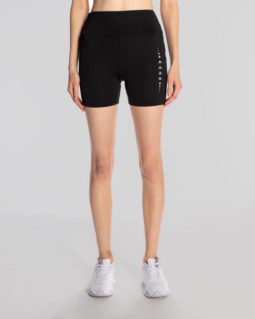 Siyah Survivor Woman Biker Tight Kadın Siyah Regular Fit Biker Tayt - KAPPA® Türkiye