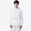 Authentic Manolo Warner Bros - Rick And Morty Erkek Beyaz Regular Fit Hoodie