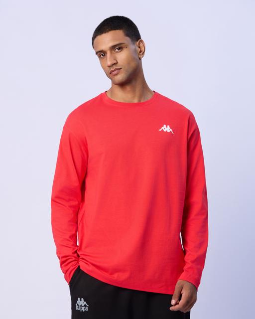Kırmızı Axel Erkek Kırmızı Regular Fit Tişört - KAPPA® Türkiye