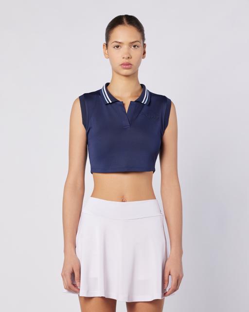 Lacivert Elegance Polo Tank Kadın Lacivert Regular Fit Atlet - KAPPA® Türkiye
