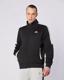 Moste Full Zip Erkek Siyah Regular Fit Fermuarlı Eşofman Üstü