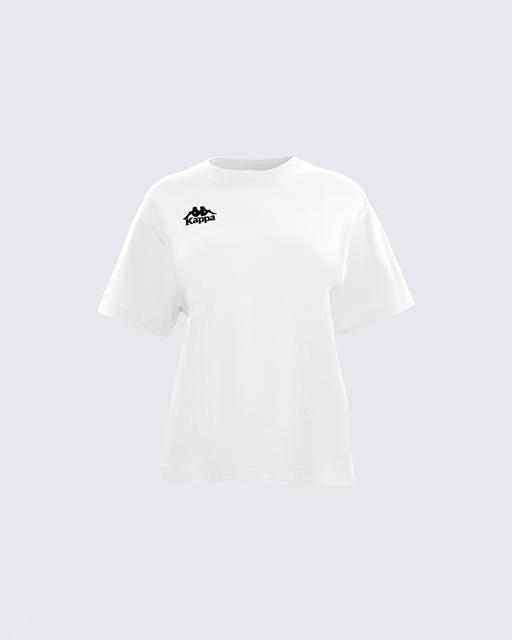 Beyaz Marta Kadın Beyaz Regular Fit Tişört - KAPPA® Türkiye