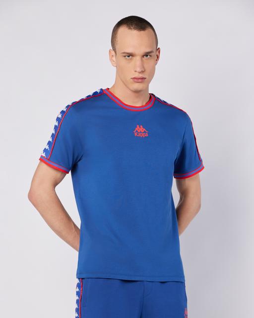 Lacivert Banda Stars Tee Erkek Lacivert Comfort Fit Tişört - KAPPA® Türkiye