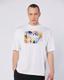 Tarsty Tee Erkek Gri Comfort Fit Tişört