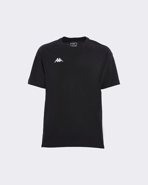 Siyah Brix Erkek Siyah Regular Fit Tişört - KAPPA® Türkiye