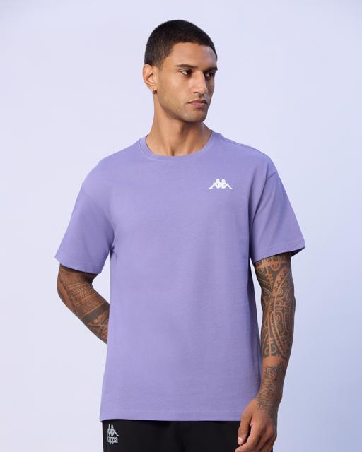Mor Brix Erkek Lila Regular Fit Tişört - KAPPA® Türkiye