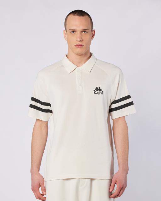 Bej Porte Tee Erkek Ekru  Regular Fit Polo Yaka Tişört - KAPPA® Türkiye