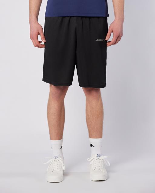 Siyah Baras Long Erkek Siyah Regular Fit Performance Şort - KAPPA® Türkiye