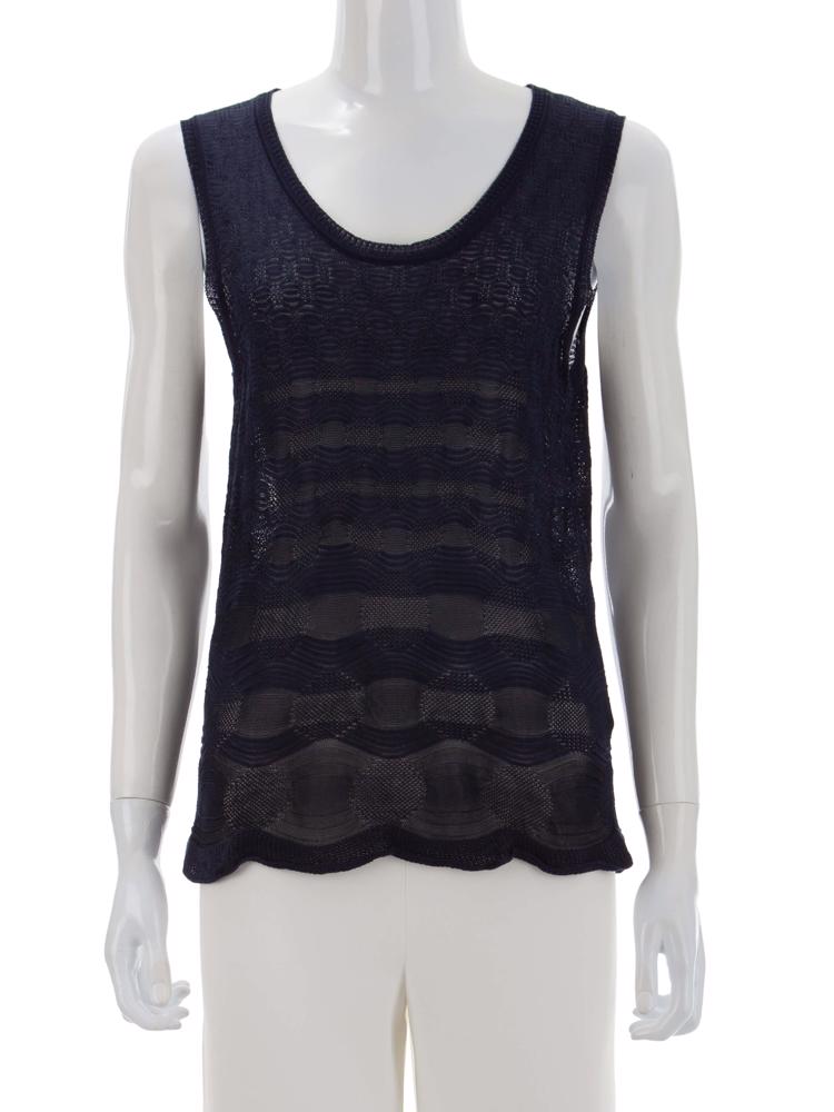 Bayan Lacivert M MISSONI BLUZ