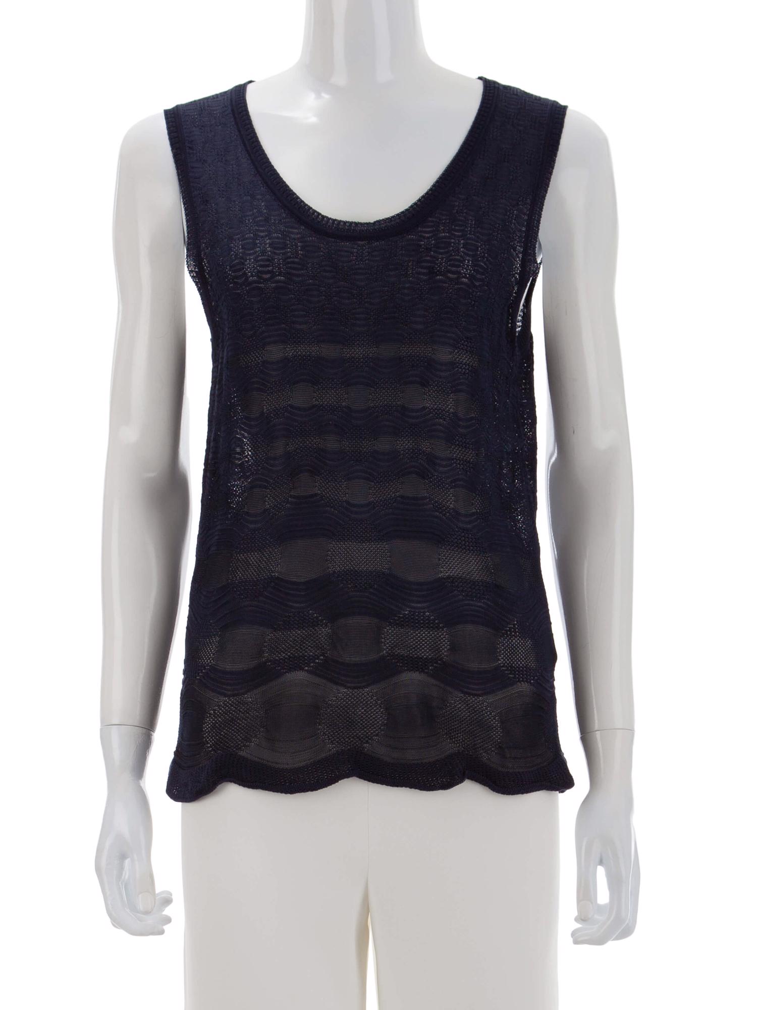 Bayan Lacivert M MISSONI BLUZ