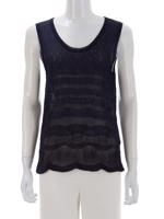 Bayan Lacivert M MISSONI BLUZ