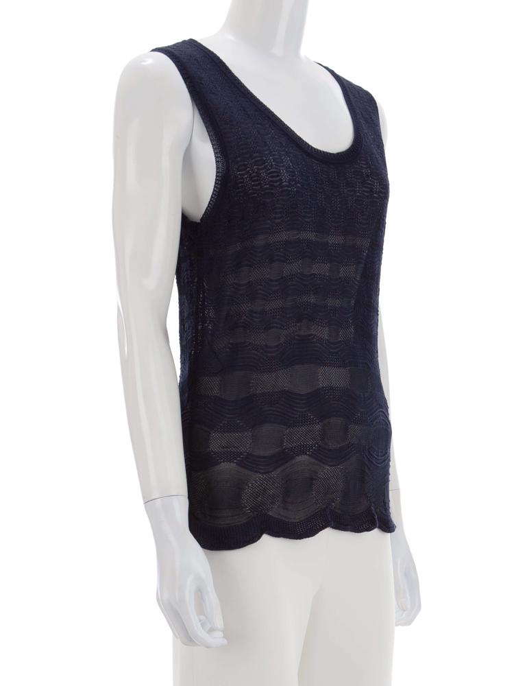 Bayan Lacivert M MISSONI BLUZ
