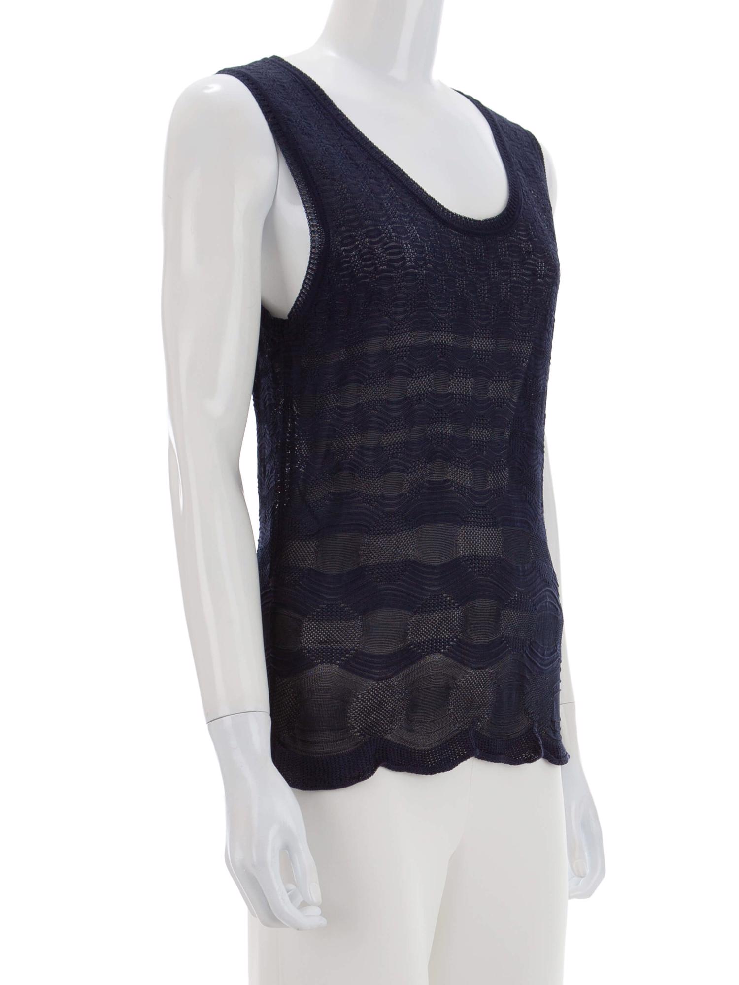 Bayan Lacivert M MISSONI BLUZ