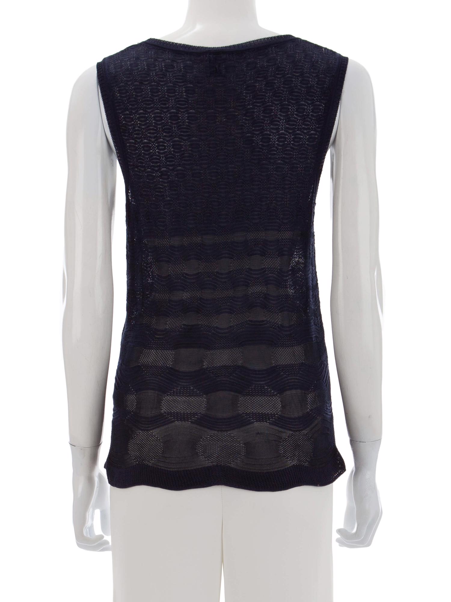 Bayan Lacivert M MISSONI BLUZ