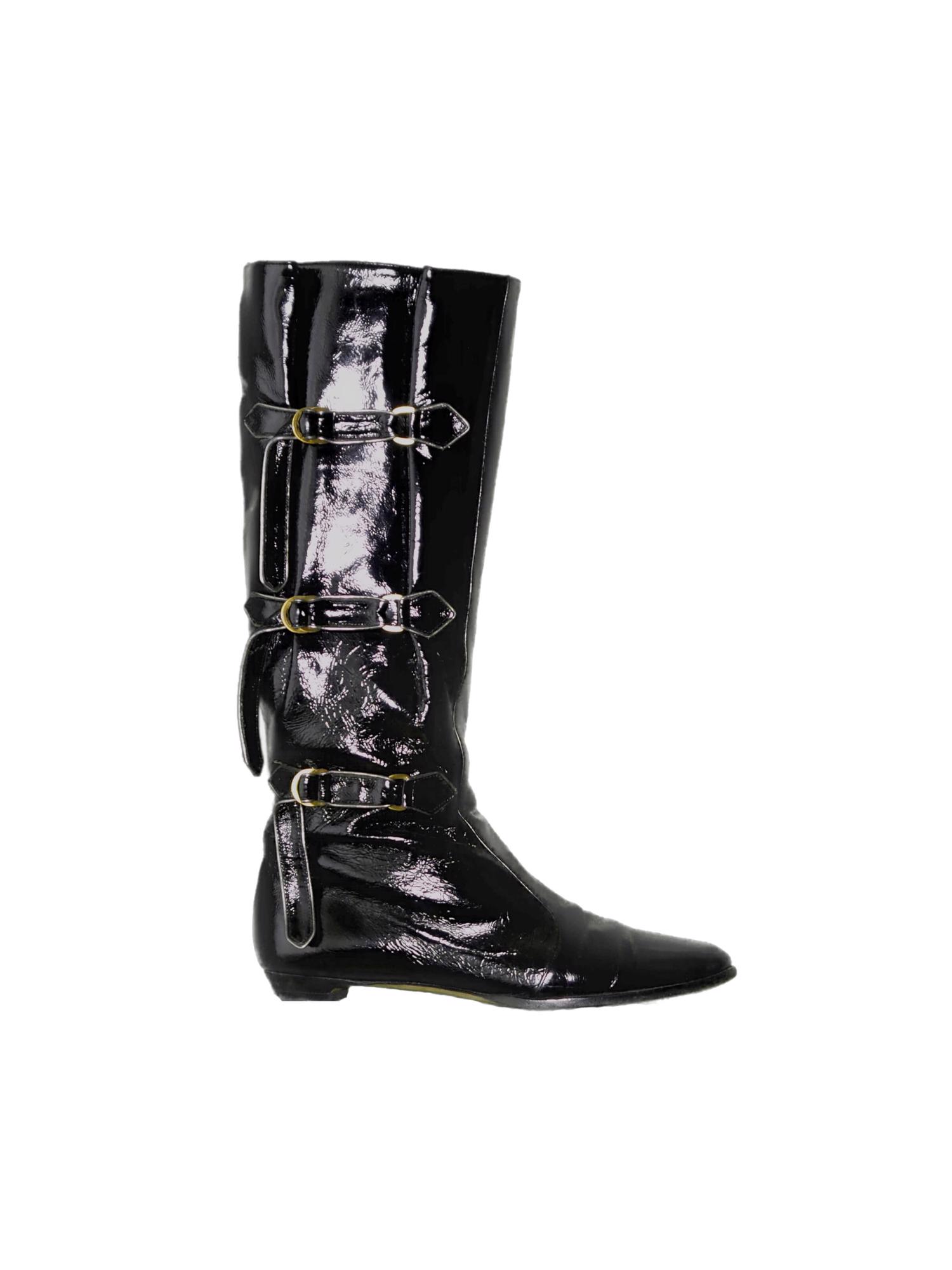 Bayan Siyah JIMMY CHOO ÇİZME