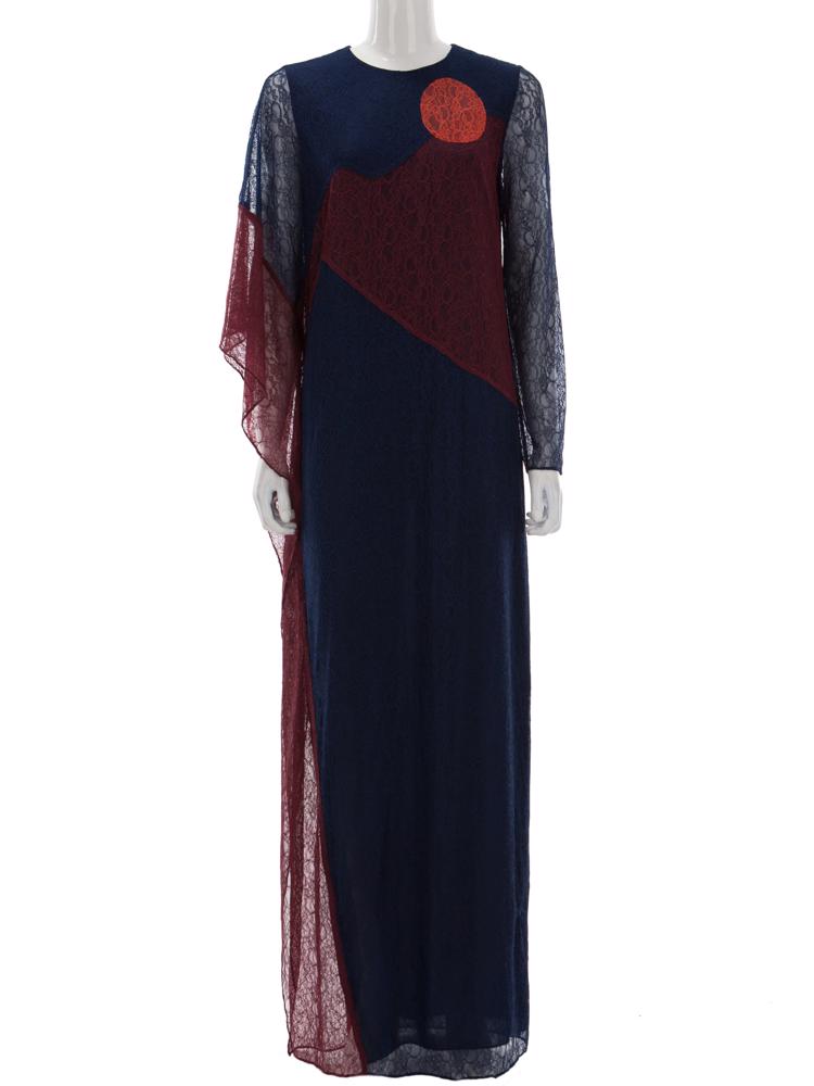 Bayan Lacivert TORY BURCH ELBİSE