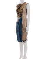 Bayan Mavi DRIES VAN NOTEN ELBİSE