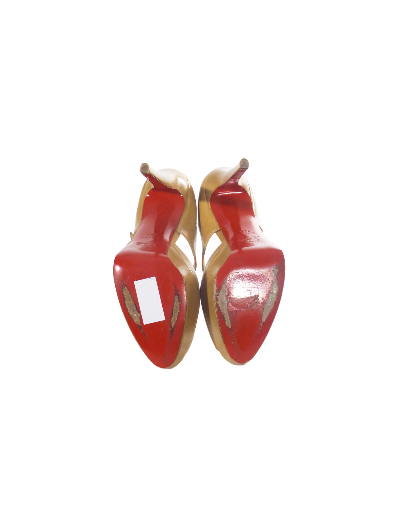 Bayan Bej CHRISTIAN LOUBOUTIN AYAKKABI