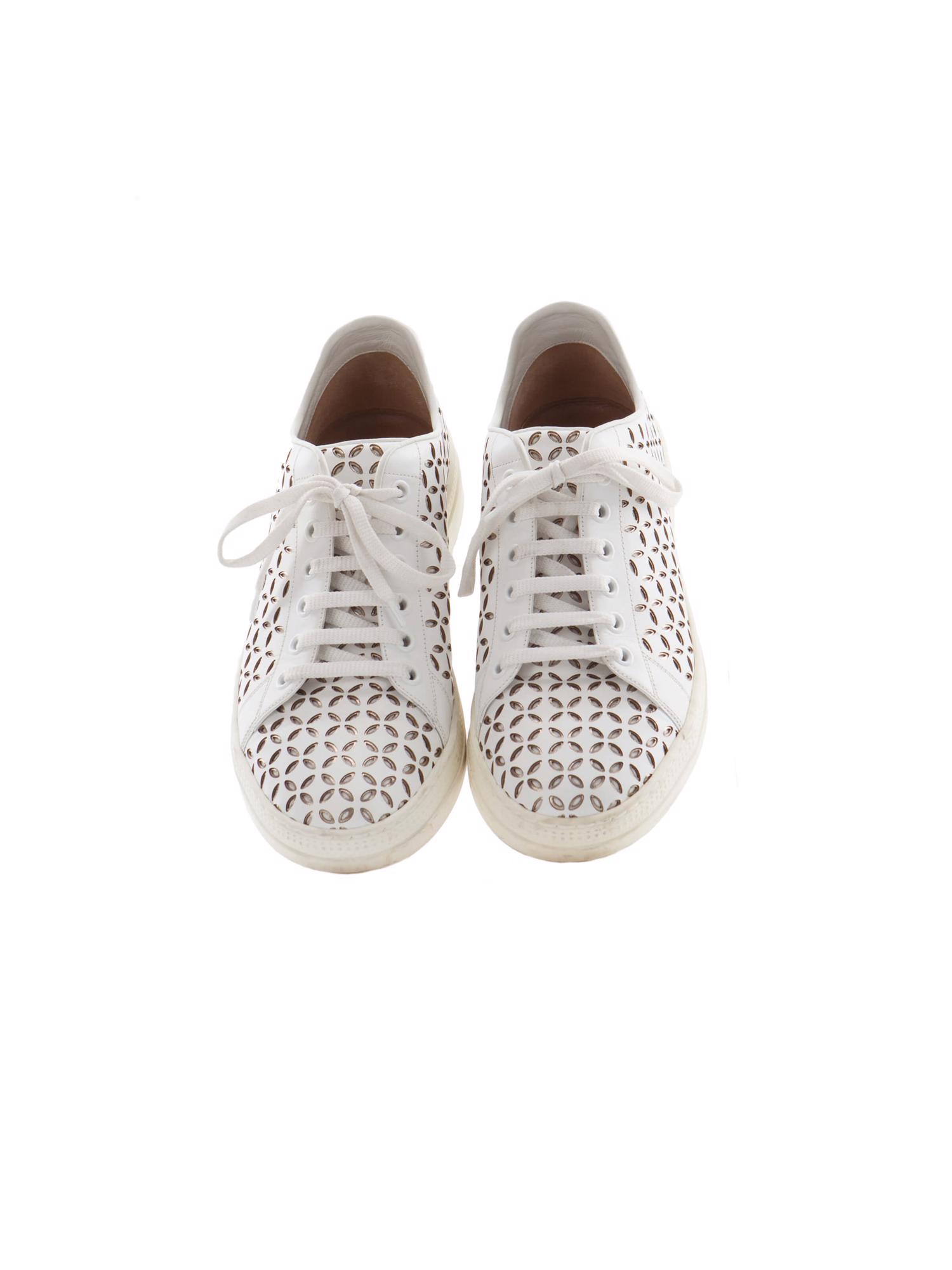 Bayan Beyaz ALAIA SNEAKER