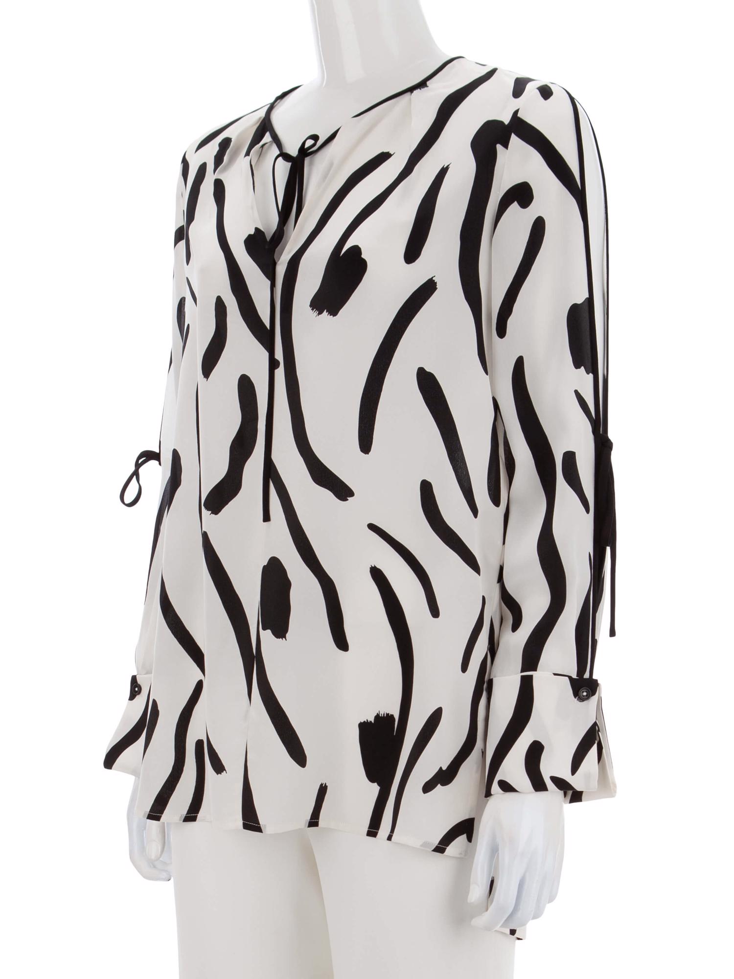 Bayan Beyaz DIANE VON FURSTENBERG BLUZ