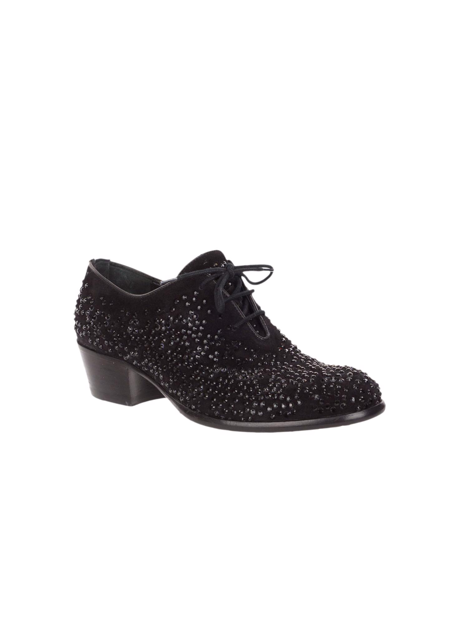 Bayan Siyah MARTIN MARGIELA OXFORD AYAKKABI
