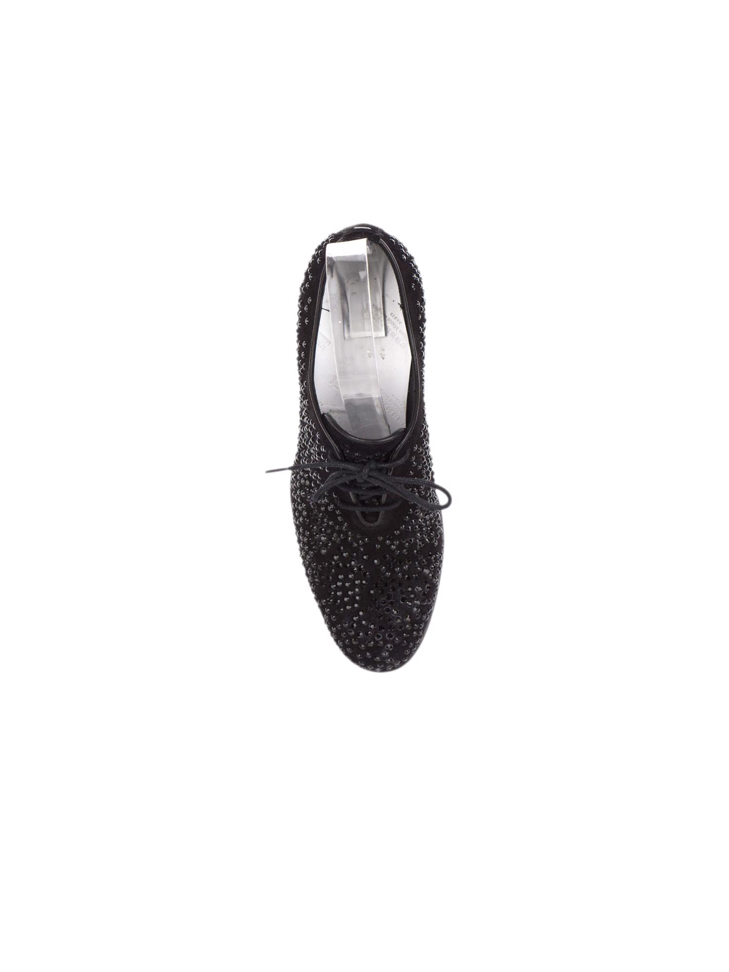 Bayan Siyah MARTIN MARGIELA OXFORD AYAKKABI