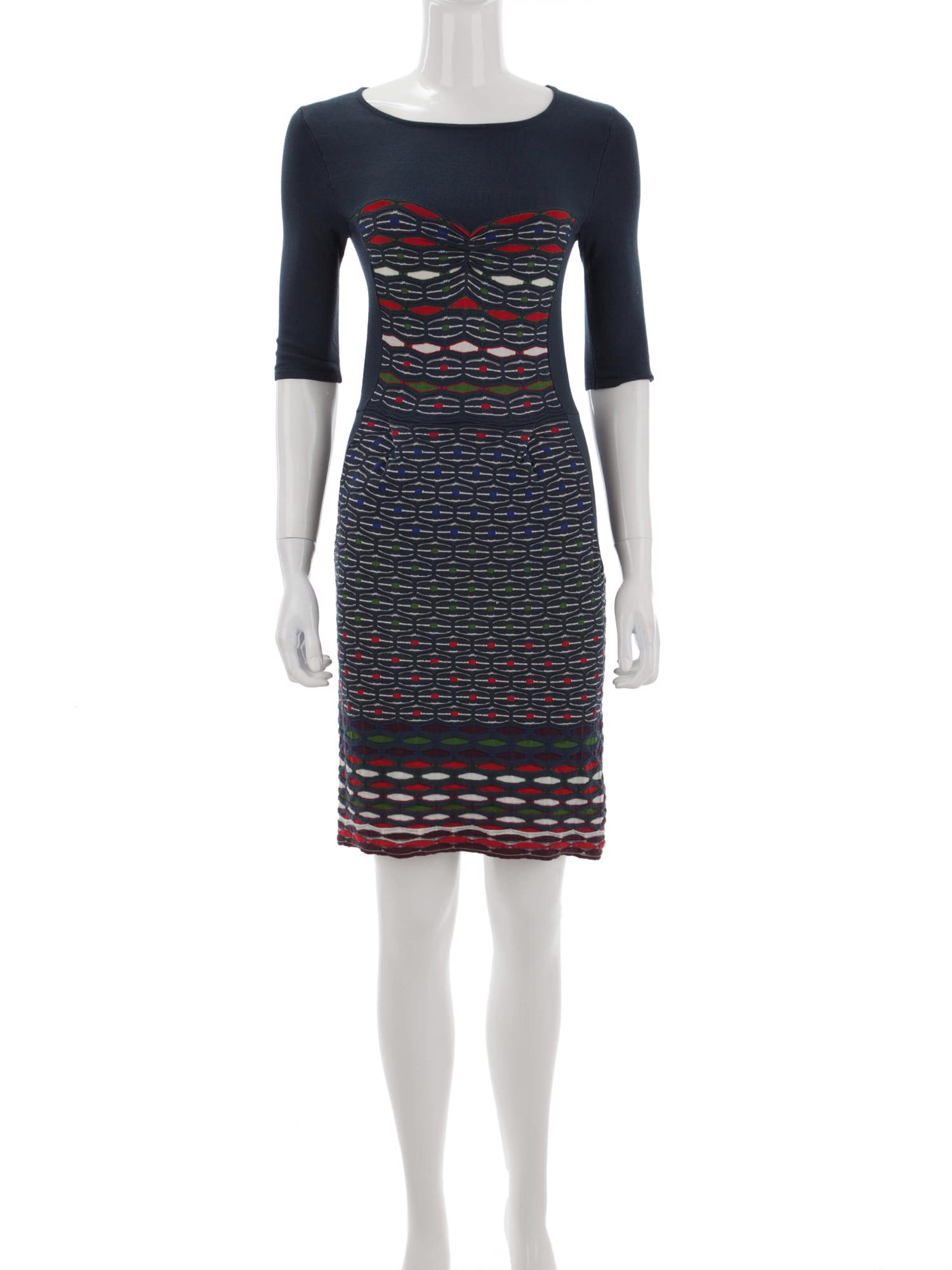 Bayan Lacivert M MISSONI ELBİSE