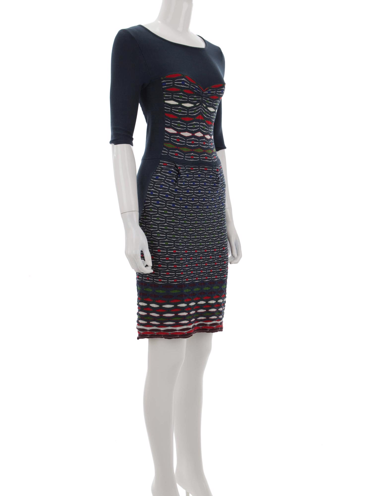 Bayan Lacivert M MISSONI ELBİSE