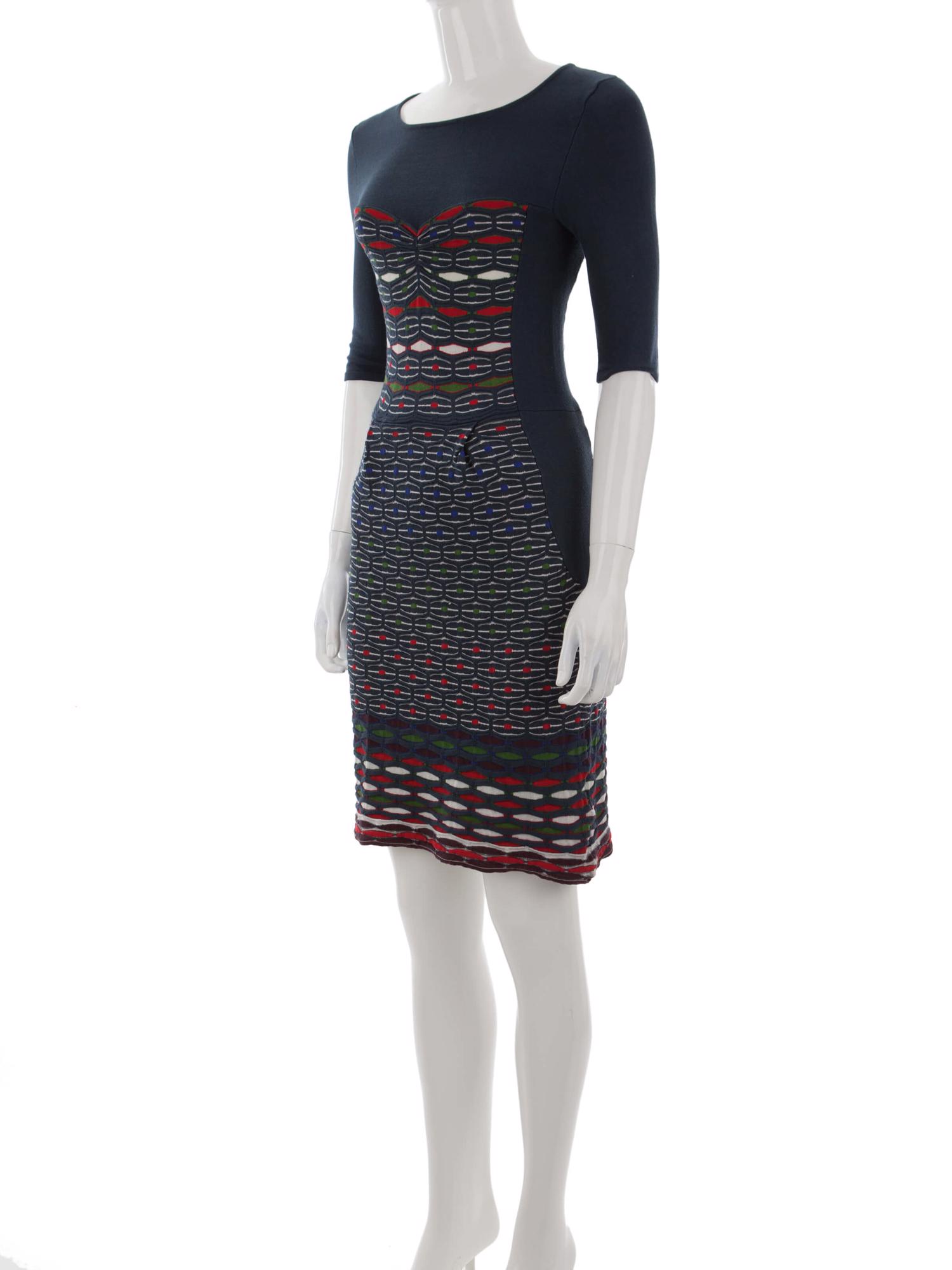 Bayan Lacivert M MISSONI ELBİSE