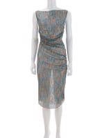 Bayan Mavi MISSONI ELBİSE