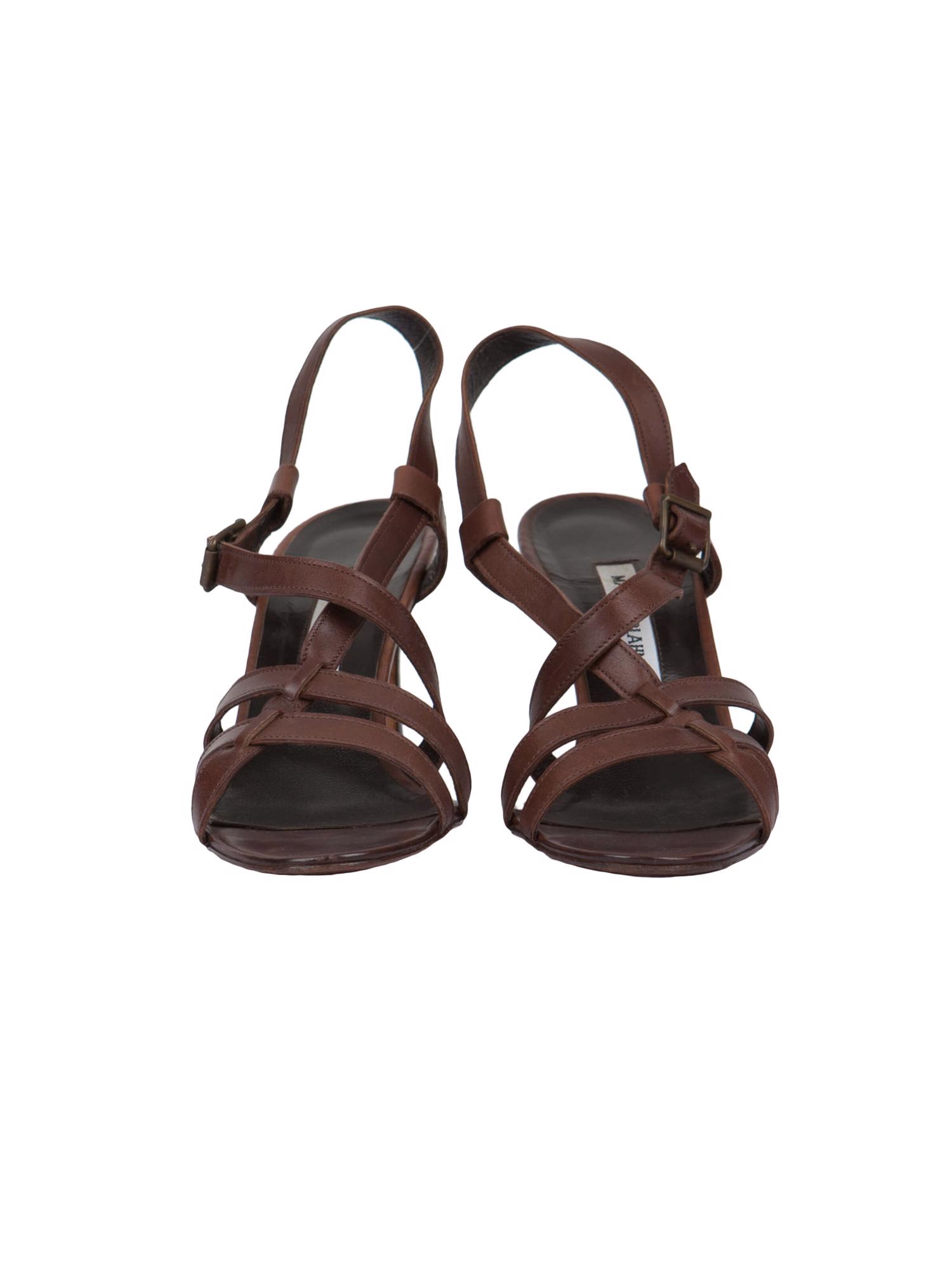 Bayan Kahve MANOLO BLAHNIK AYAKKABI