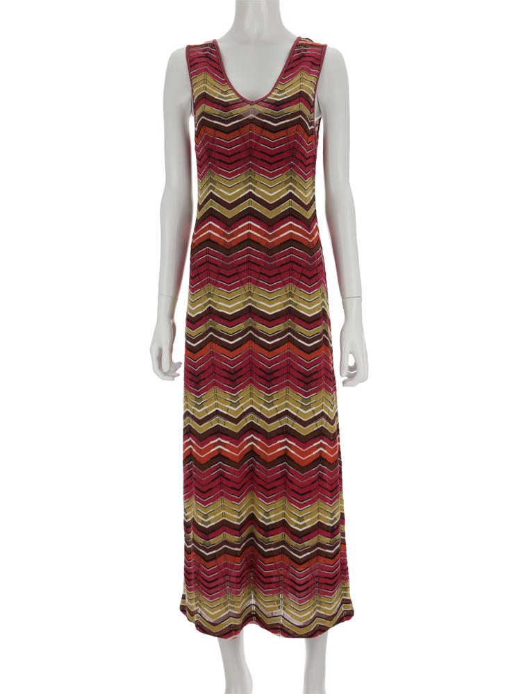 Bayan Kırmızı M MISSONI ELBİSE