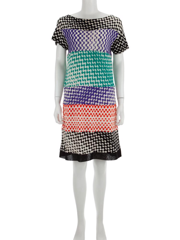 Bayan Çok Renkli MISSONI ELBİSE