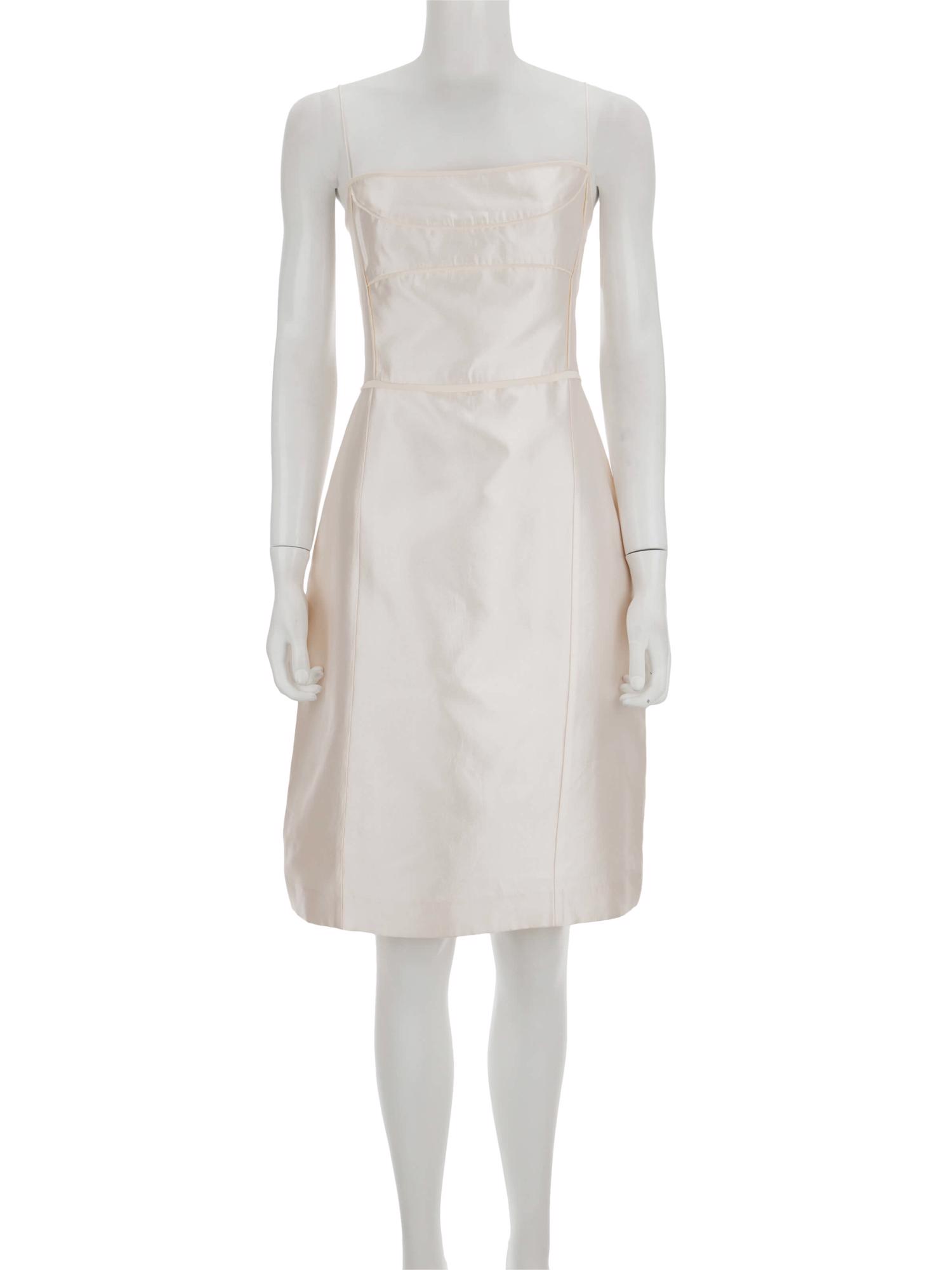 Bayan Krem NARCISO RODRIGUEZ ELBİSE