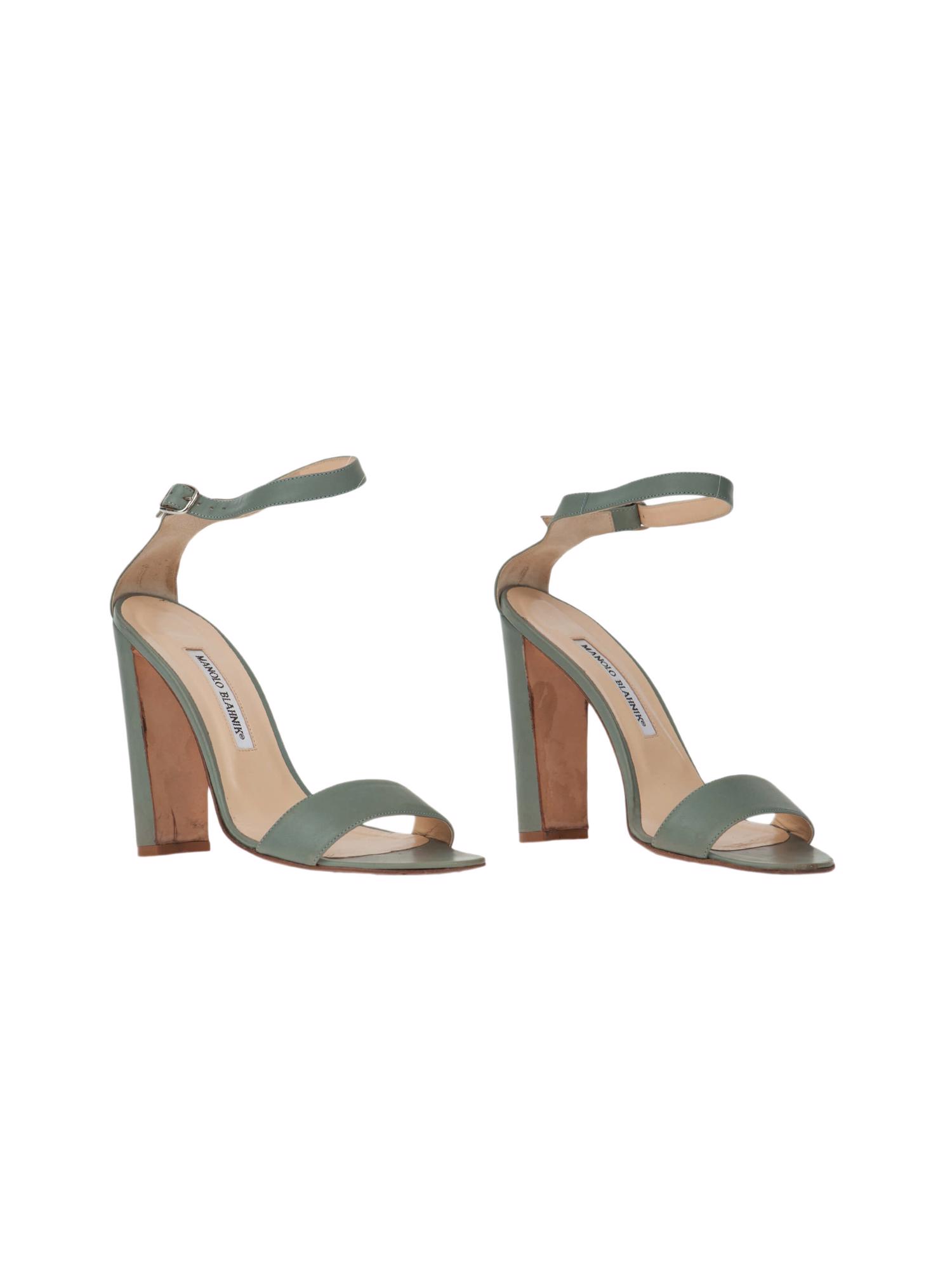 Bayan Yeşil MANOLO BLAHNIK AYAKKABI
