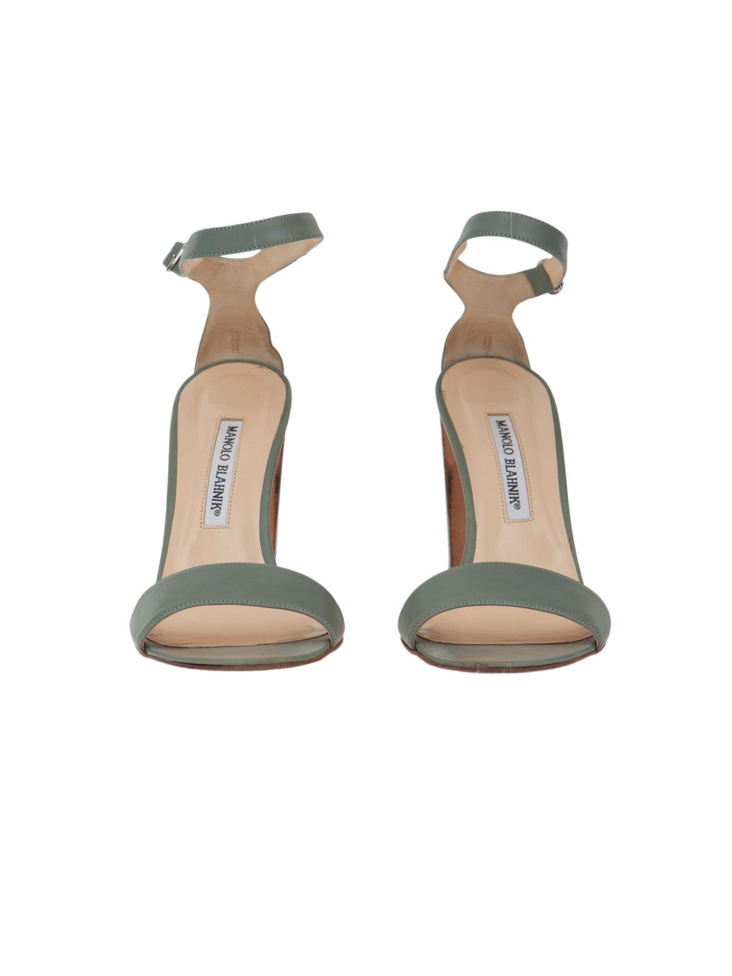 Bayan Yeşil MANOLO BLAHNIK AYAKKABI