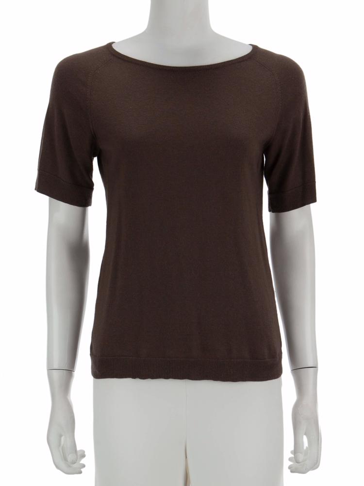 Bayan Kahve SILK&CASHMERE KAZAK