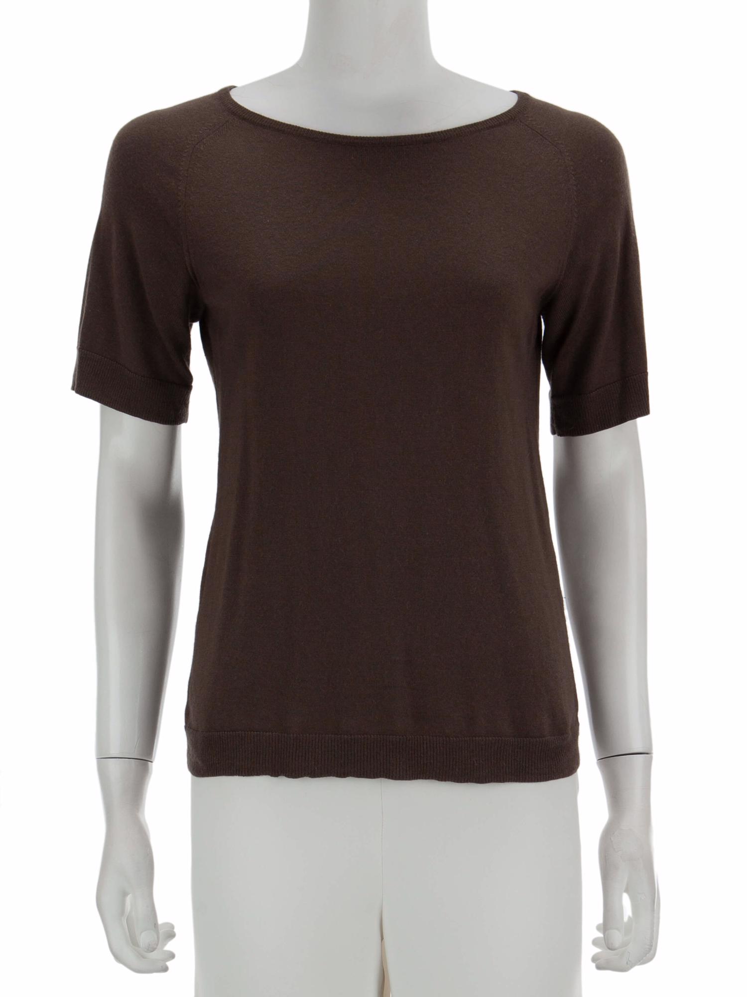 Bayan Kahve SILK&CASHMERE KAZAK