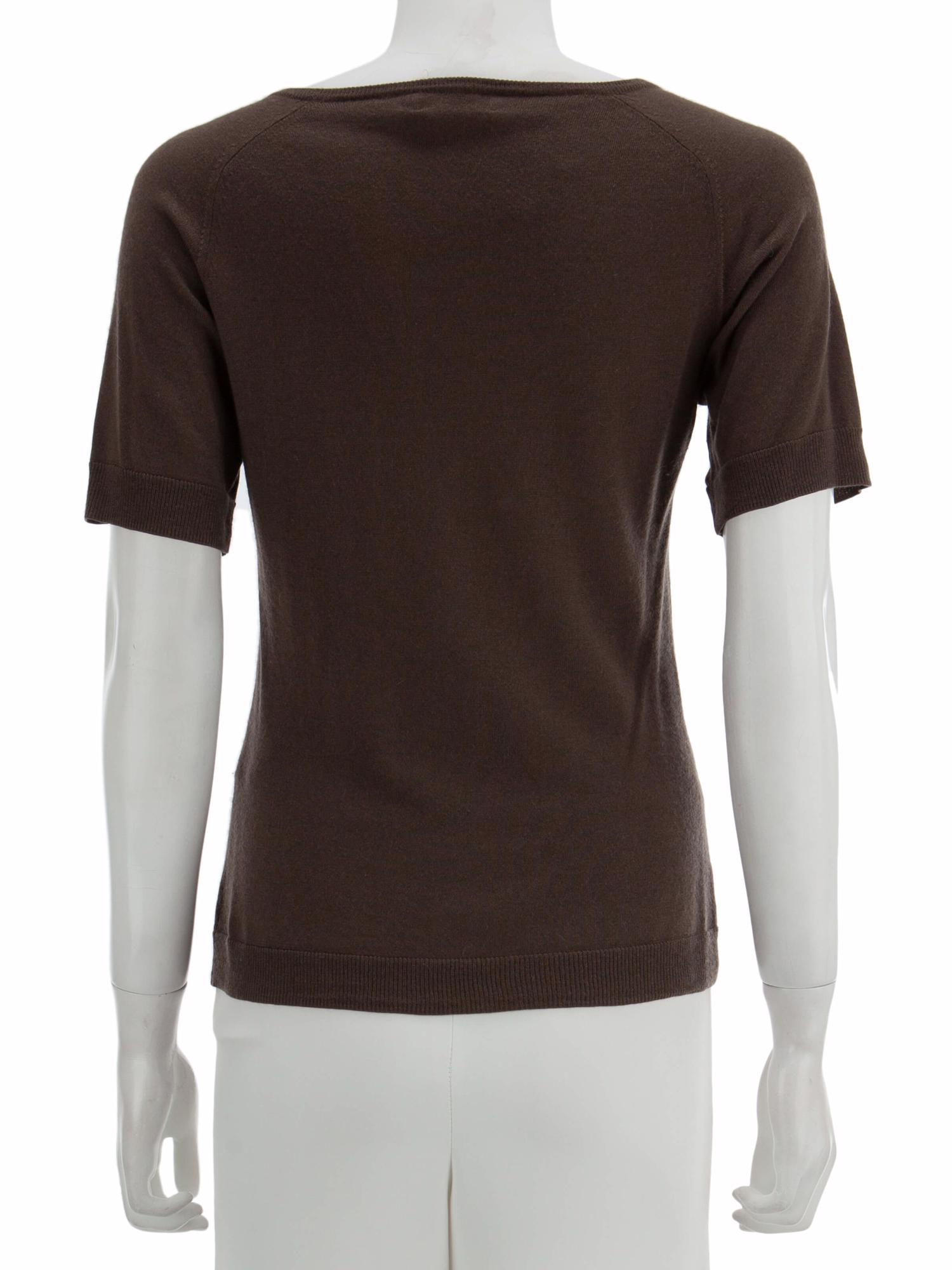 Bayan Kahve SILK&CASHMERE KAZAK
